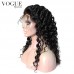 7A Grade Human Virgin Hair Full Lace Wig Deep Wave Curly For Black Women